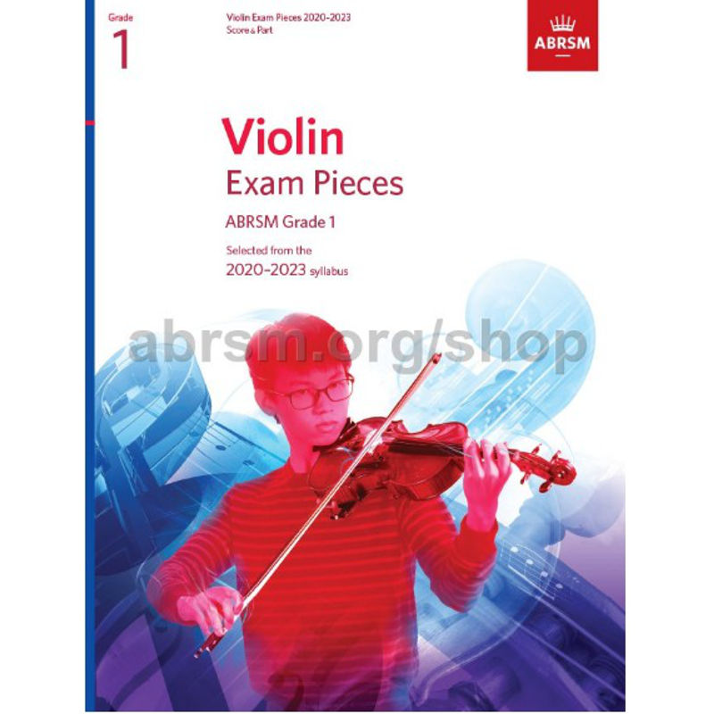 英皇考级 小提琴考级作品曲目第*一级 2020-2023年版Violin Exam Pieces 英文