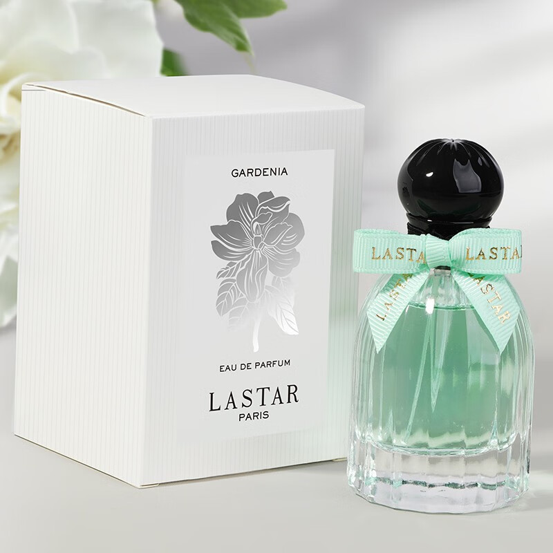 娜赛儿（LASTAR）法国香水女士香水纯栀子花香水礼盒清新送小样送女友情人节礼物 栀子花简装版