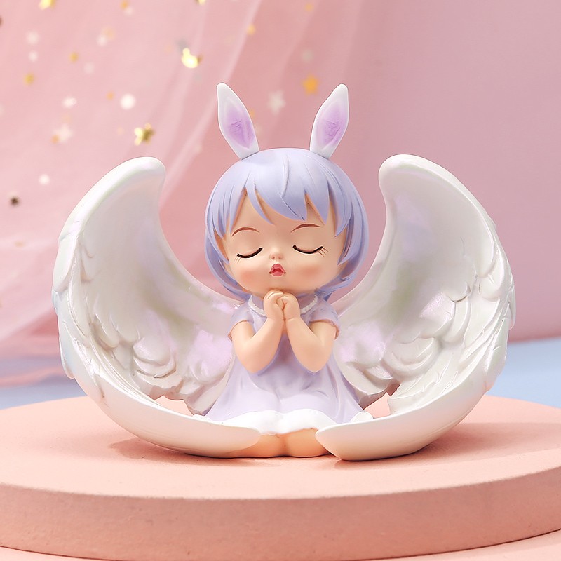 小妮秋安妮宝贝桌面装饰品办公室摆件可爱生日毕业礼物送女朋友女孩