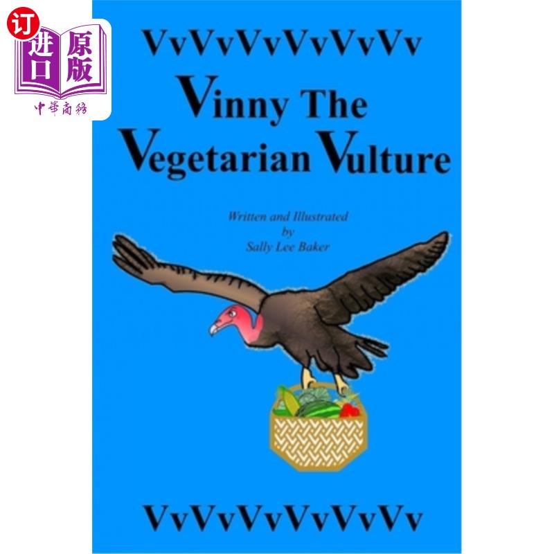海外直订vinny the vegetarian vulture 素食秃鹫文尼