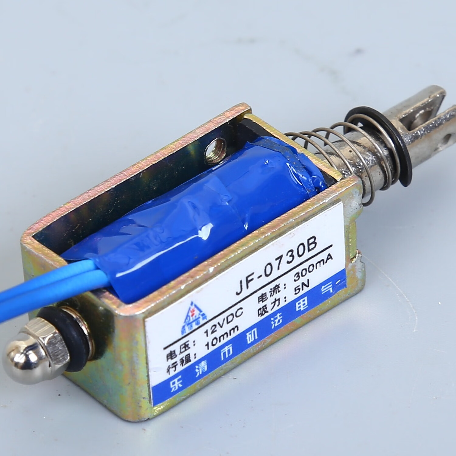 073b直流电磁铁jf-0730牵引框架式电磁铁12v 24v 直流