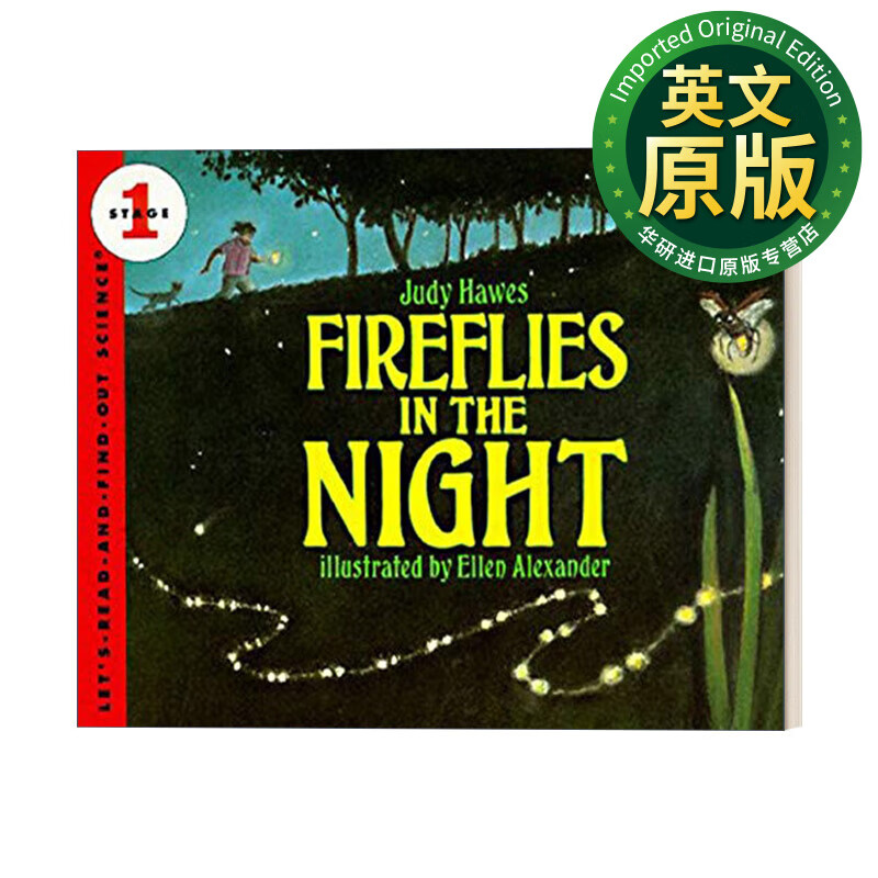 find out 1 fireflies in the night 自然科学启蒙 夜晚的萤火虫 英文