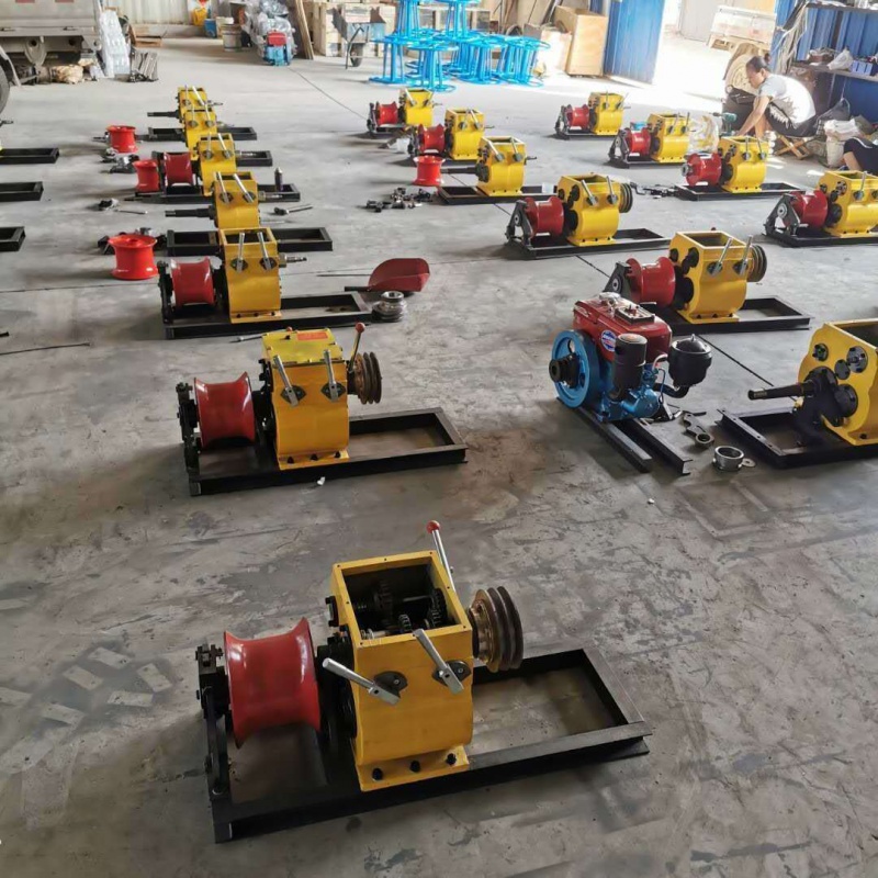 定制适用机动绞磨机5吨柴油绞磨机10吨卷扬机3吨电动绞磨机2 3t无动力