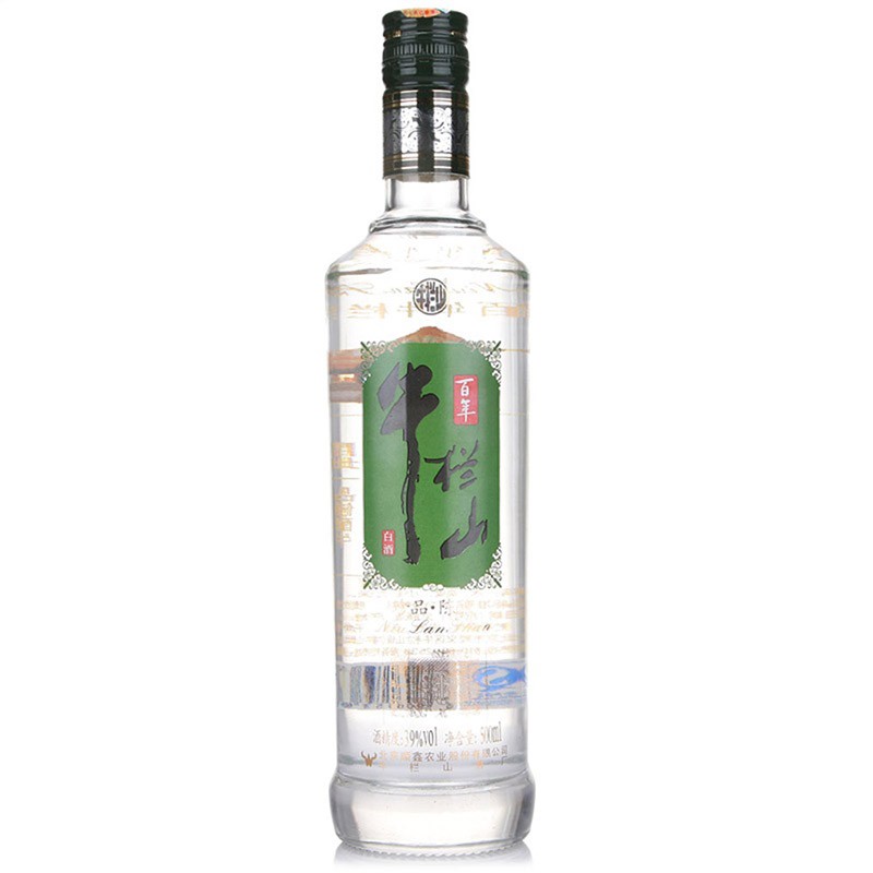 牛栏山二锅头珍品陈酿 银牛 整箱装 浓香型 高度白酒 口粮酒 39度 500