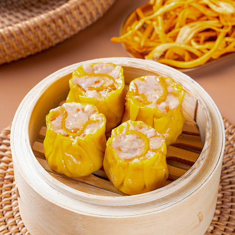 包道【任选5件更划算】鲜肉小笼包奶黄包冷冻速食包点早餐半成品面点 虫草花干蒸300g12个装*1包