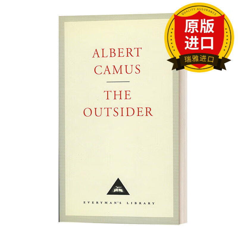 英文原版小说 the outsider 局外人 阿尔贝·加缪 everyman精装版