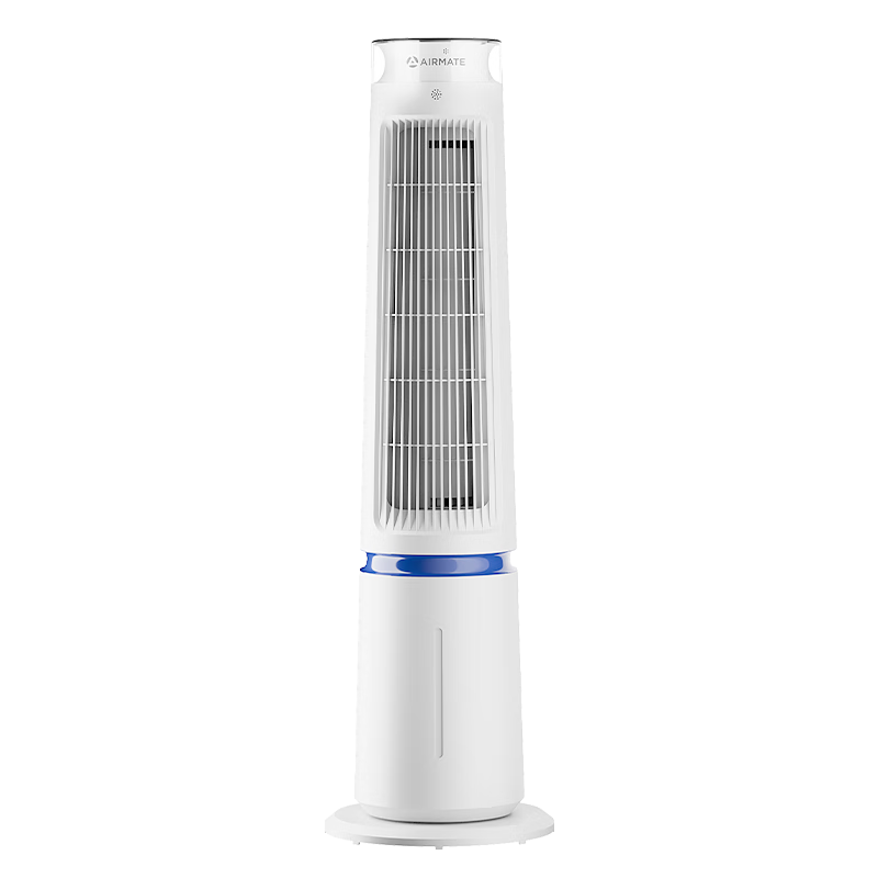 艾美特（AIRMATE）【百万负离子】灯塔冷风扇空调扇家用语音智能水冷塔扇柔风制冷电风扇落地扇加湿定时小空调 SRI39