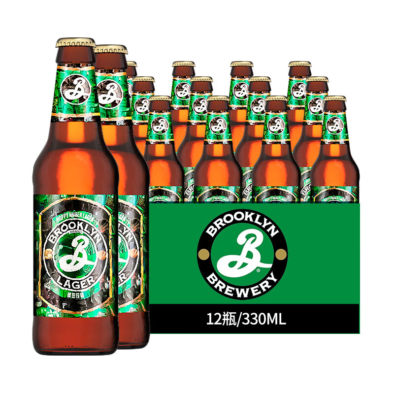 zsroa精酿啤酒石墙拉格啤酒330ml*12瓶 12瓶布鲁克林拉格 0ml