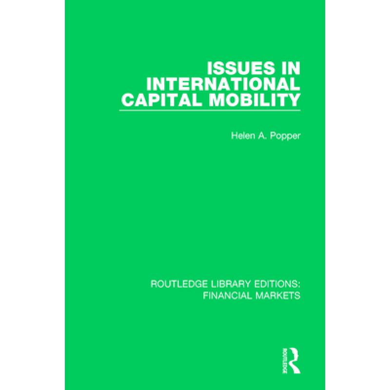 预订 Issues in International Captial Mobility