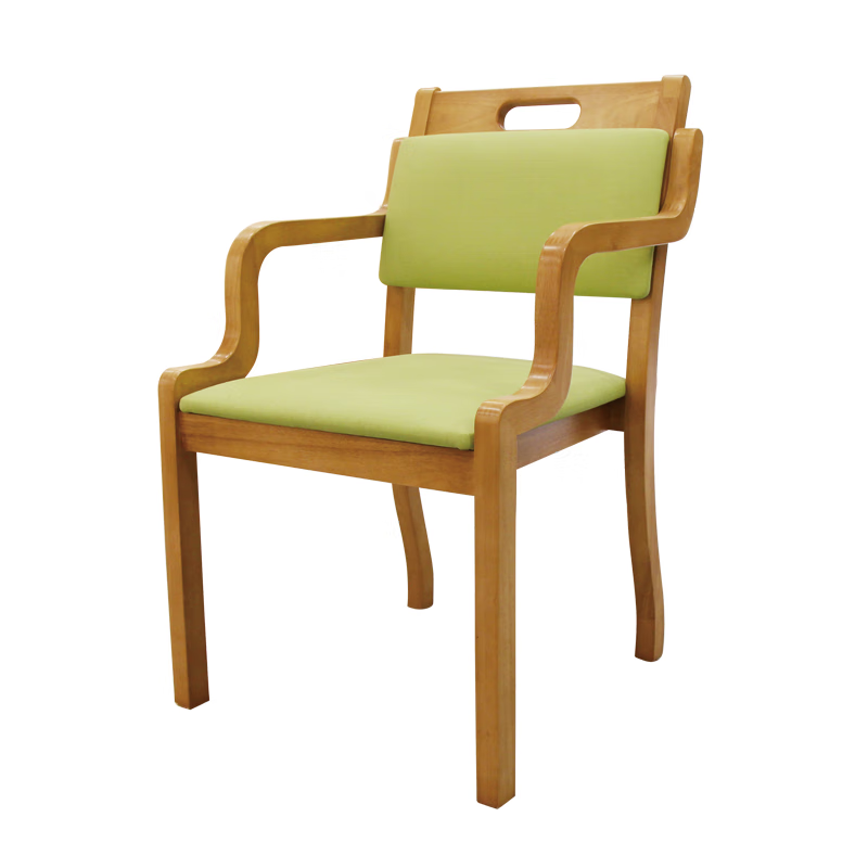 夜蕾实木适老化餐桌椅组合养老院敬老院康养机构家具老人桌子椅子定制