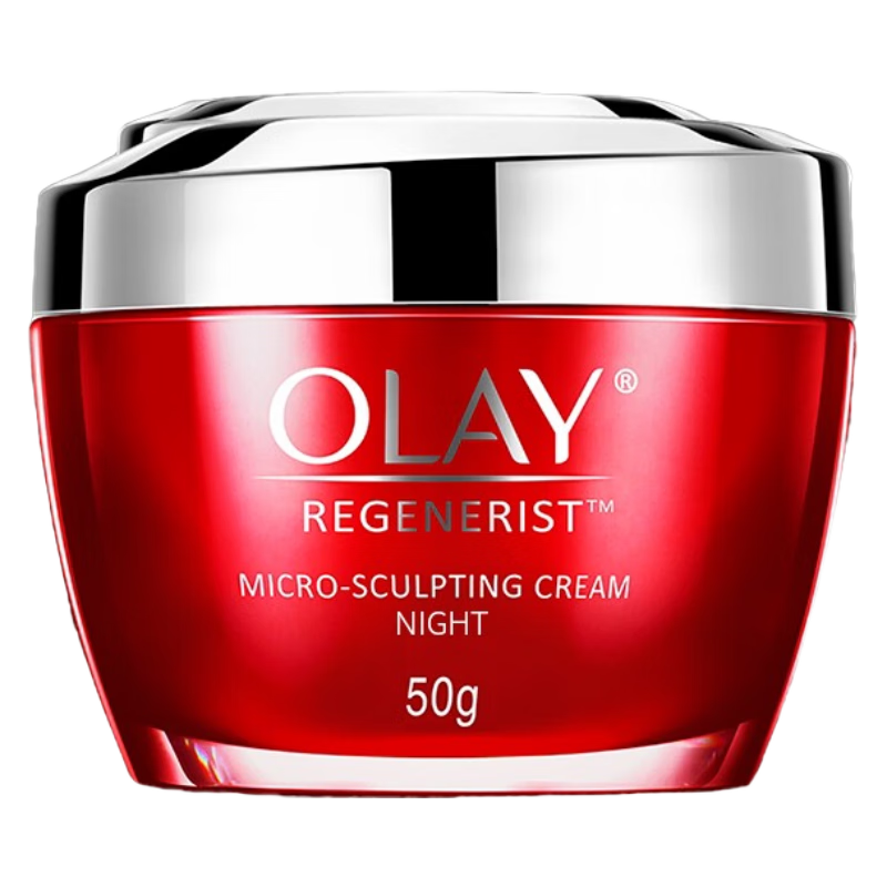 玉兰油（OLAY）大红瓶面霜50g新生塑颜金纯面霜紧致抗皱淡化细纹保湿滋润 【紧致弹润】大红瓶 50g