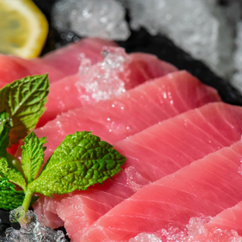 刺身大目4a级金枪鱼超低温处理日料解冻即食生吃海鲜 大目金枪鱼片3袋