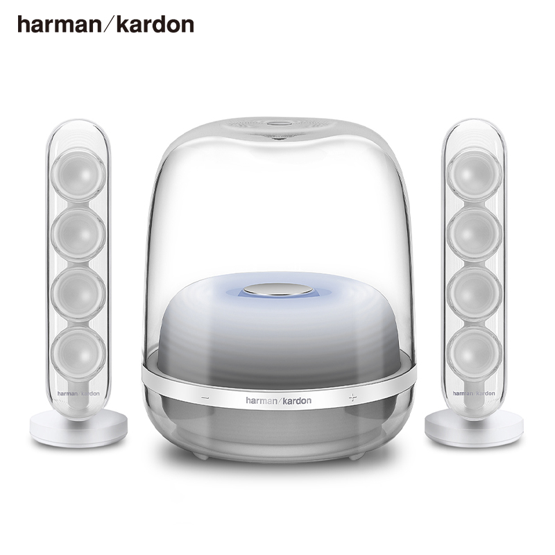 哈曼卡顿（Harman Kardon）SoundSticks 4 无线水晶4 全新一代桌面蓝牙音箱 电视电脑音响