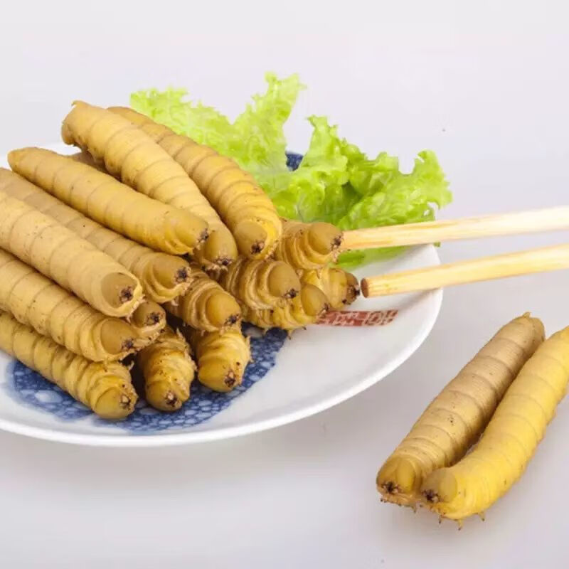 享健康2022年山东新鲜豆虫速冻冷冻高蛋白豆丹豆青虫发货做成香酥豆虫