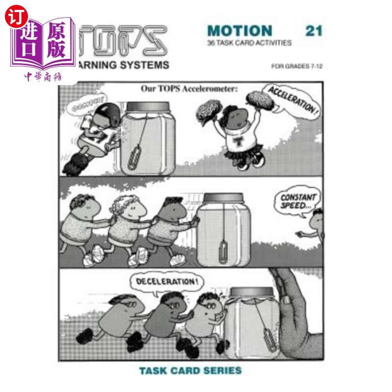 海外直订motion: for grades 7-12 动议:7-12年级