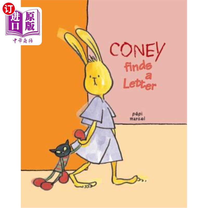 海外直订coney finds a letter 康尼找到一封信