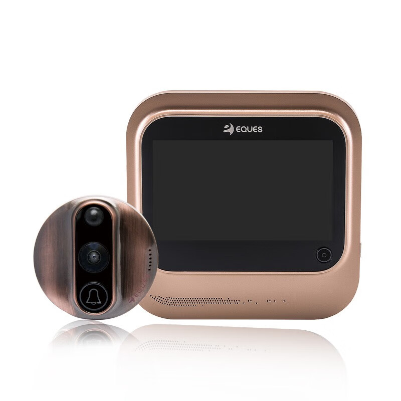 移康智能 eques 智能猫眼摄像头家用可视门铃防盗门手机远程监控 叮咚