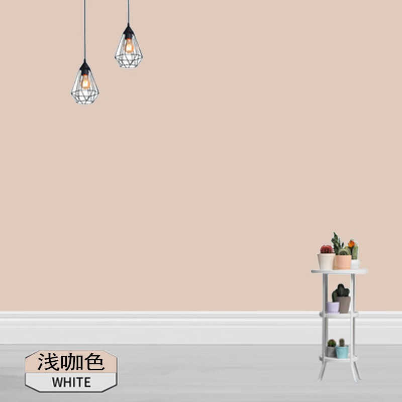漆三棵树防霉内墙漆乳胶漆家用彩色墙面漆室内环保自刷白色油漆涂料