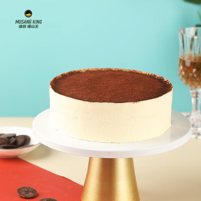 猫叔猫山王6英寸巧克力提拉米苏蛋糕500g 巧克力生日蛋糕甜品