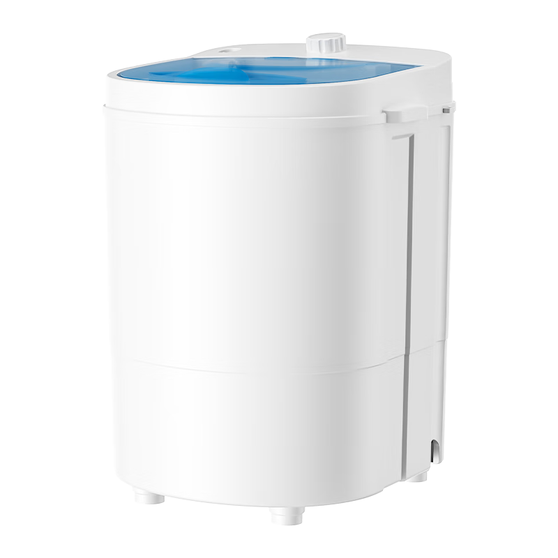 VCJ迷你洗衣机半全自动洗衣机小型洗脱一体小型家用母婴内衣裤洗袜子机神器儿童单身人宿舍出租房必备 4.5KG【仿生手洗+定时快洗】单旋钮