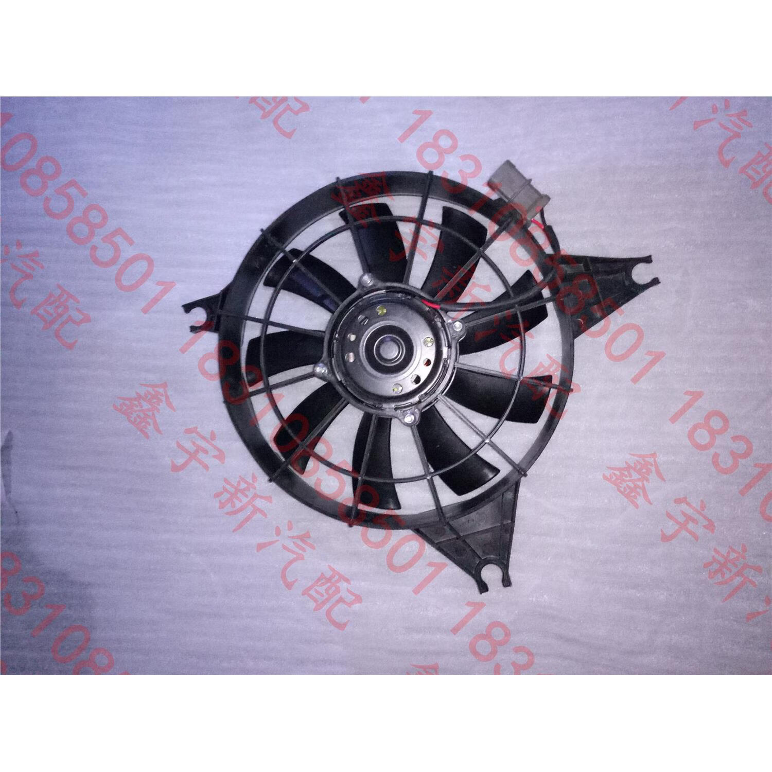 8 2.0 2.7水箱电子扇总成 圣达菲水箱散热电子扇 圣达菲2.