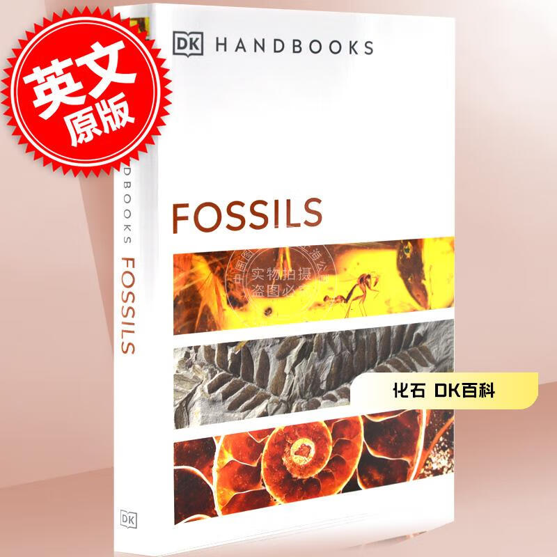 现货 化石 英文原版 DK百科 Fossils DK