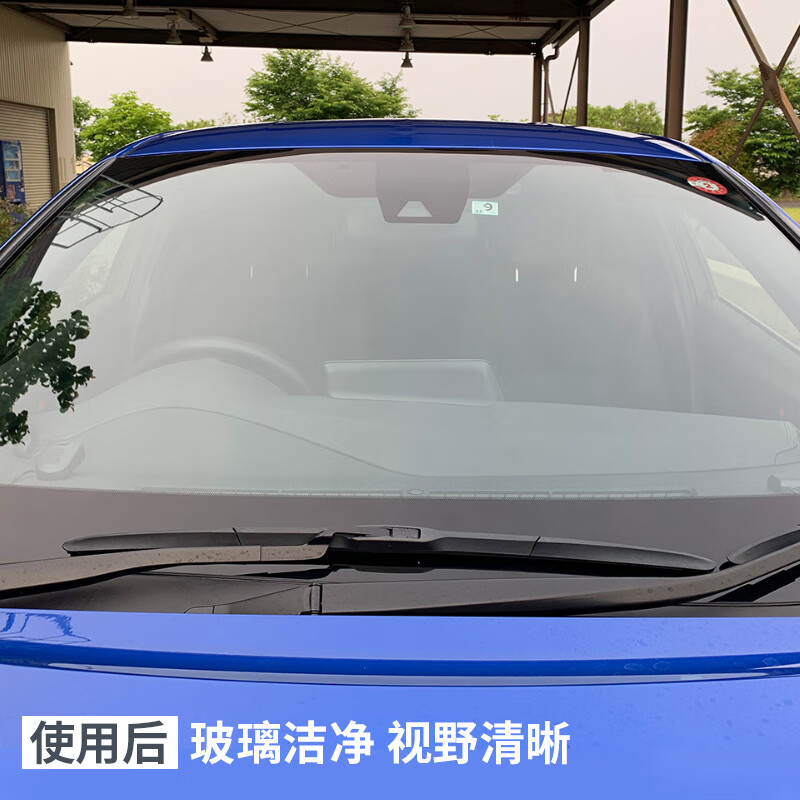 SOFT99玻璃油膜去除剂 汽车挡风玻璃去油膜清洁剂 除油膜水痕清洗剂 高浓新款（去虫胶） 270g 1瓶