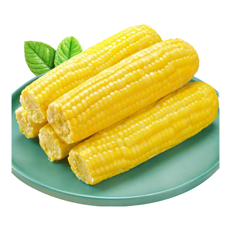 玉米神（Corn God）甜嫩水果玉米棒粒东北开袋即食非转基因低卡健身零食代餐粗粮苞谷 水果玉米8支*220g