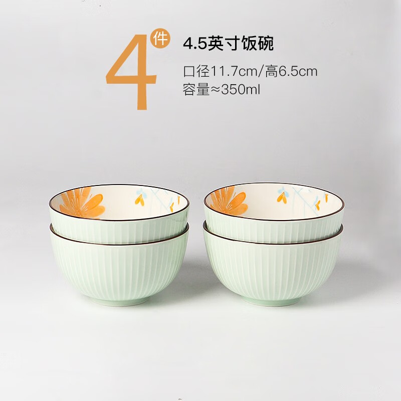 5英寸碗-4个装