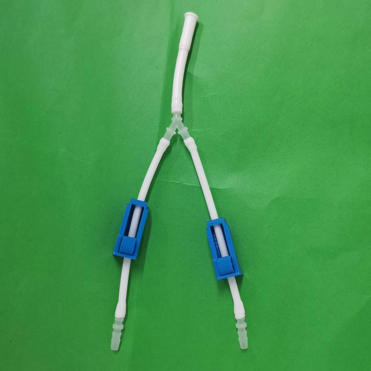 制氧机吸氢机配件双人同吸y三通分流管带开关食品级吸氧管通用型 y