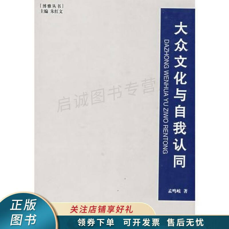 博雅丛书系列——大众文化与自我认同 【稀缺图书,放心购买】