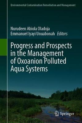 预订 progress and prospects in the management of oxyanion