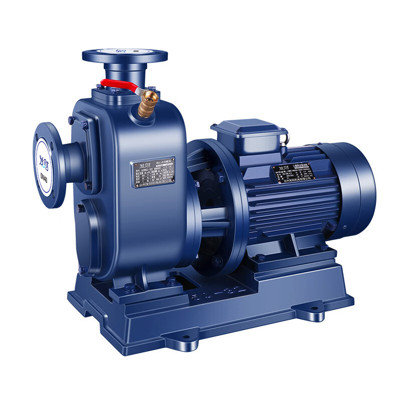 凯帝 zw自吸污水泵380v工业管道泵无堵塞大流量高扬程市政工厂污水