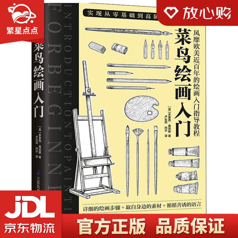 【新华书店正版图书】菜鸟绘画入门 (英)多萝西·弗尼斯 江苏科学技术出版社 正版图书