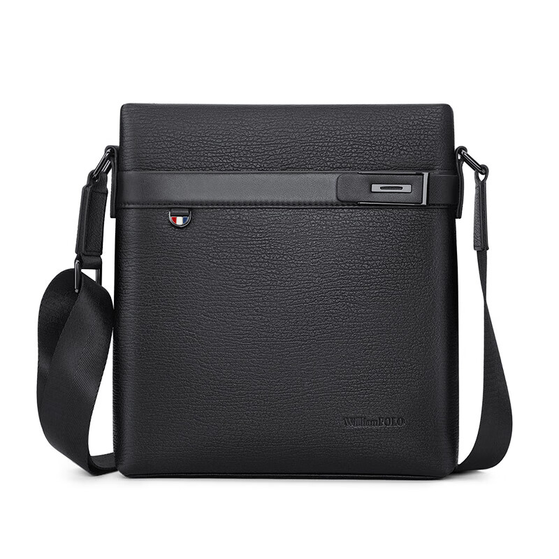 williampolo英皇保罗男士包包单肩斜挎包商务头层牛皮大容量背包时尚