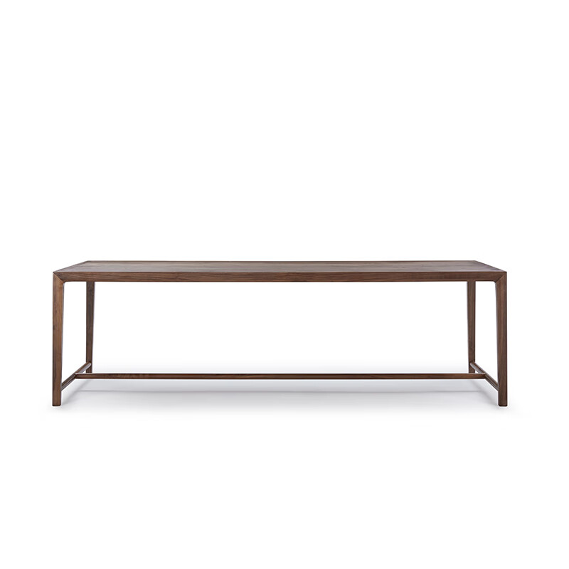 杼慧雅居新中式实木茶桌椅组合黑胡桃功夫茶台禅意茶楼茶室家具泡茶桌