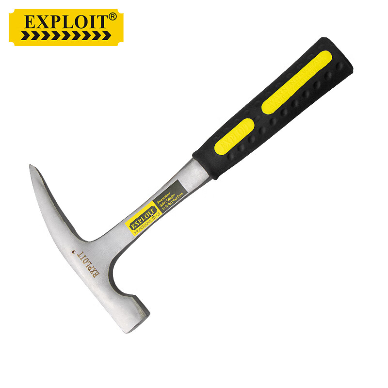 开拓(exploit)地质锤 专用勘探锤 逃生锤泥工锤子 地质勘探工具 尖嘴