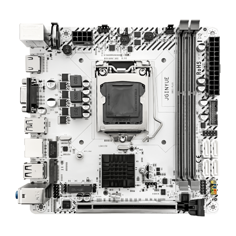  B85/H97iITXCPUװ H97i-PLUS 1150 ddr3 ڴ i5 4590/i7 4790ʵ218Ԫ
