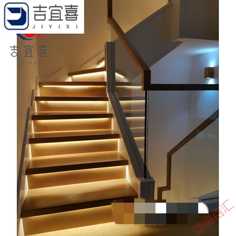 梯室内楼梯北京部分实木楼梯玻璃扶手旋转楼梯别墅复式阁楼室内整体
