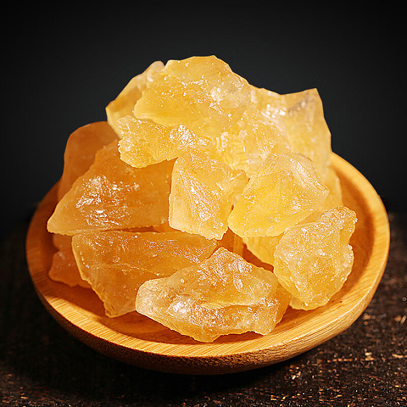 食芳溢5斤小粒黄冰糖广西多晶甘蔗老冰糖土冰糖散装冰糖块批发 小颗粒5斤