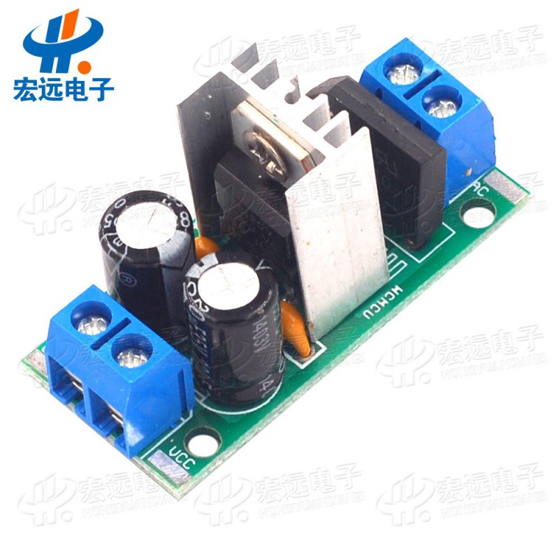 l7812lm7812三端稳压器电源模块5v12v稳压模块整流滤波电源转换器 5v