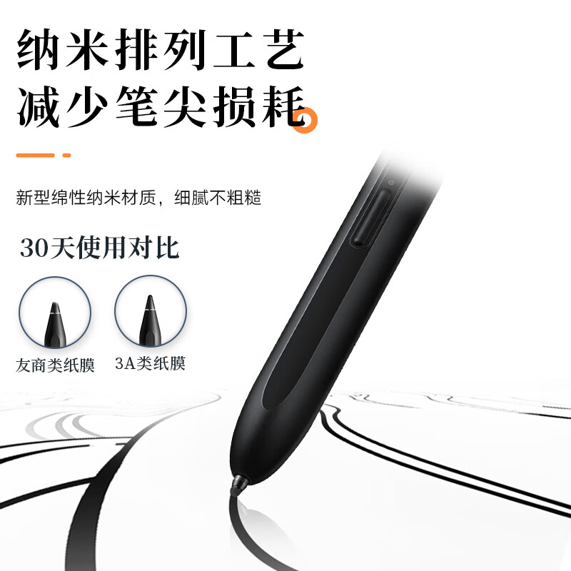 carmor适用小米平板7/6pro 3A类纸膜12.6英寸小米平板5pro钢化膜宣纸11英寸书写绘画防反光平板保护贴膜 【3A类纸膜】超清/抗反光/无倒影 小米平板6SPro(12.4英寸)