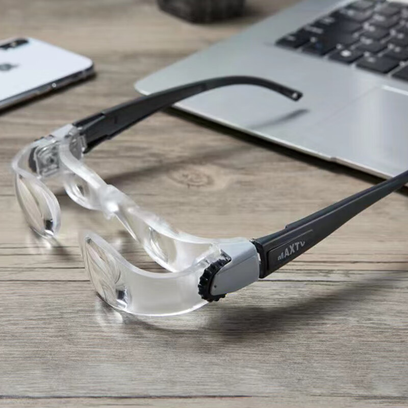 眼镜式助视器高清助视器头戴式放大镜眼镜阅读看书电视30钓鱼眼镜20高