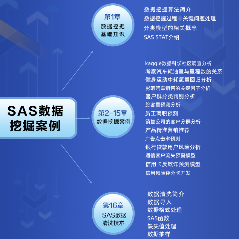 SAS数据挖掘与分析项目实战详情图