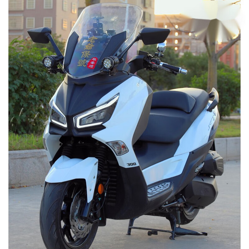 山头林村22-23年新款三阳九妹后视镜前移支架joymax z300加大视野专用