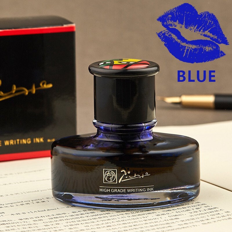 毕加索墨水 pimio毕加索非碳素墨水 钢笔墨水非碳素染料型不堵笔大