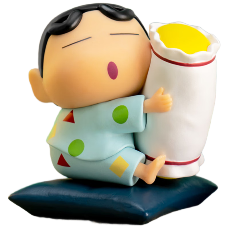 靈動(dòng)創(chuàng  )想蠟筆小新趣味六六六擺件周邊手辦玩偶擺件公仔盲盒生日禮物