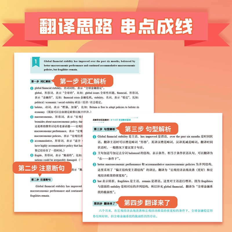 2025武峰翻硕武峰带你实战翻译：MTI357英语翻译基础翻译硕士黄皮书真题视频网课详情图