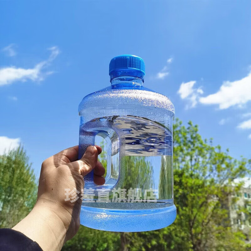 涧冰3000水桶杯吨吨桶大容量水杯男健身运动水壶水桶大桶杯子 3000ml