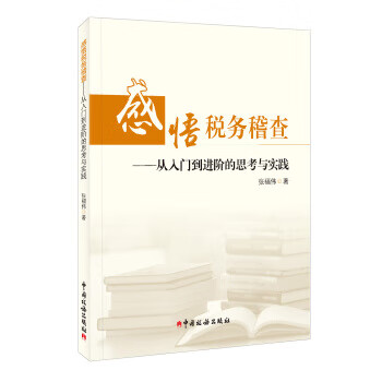 感悟税务稽查：从入门到进阶的思考与实践 张福伟【上新】